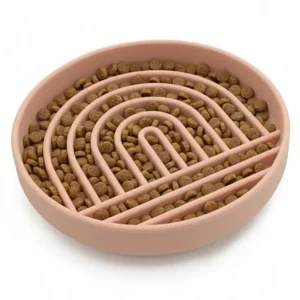 Silicone Slow Feeder Dog Bowl