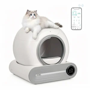 Smart Automatic Self-Cleaning Litter Box