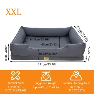 Orthopedic Dog Sofa Bed