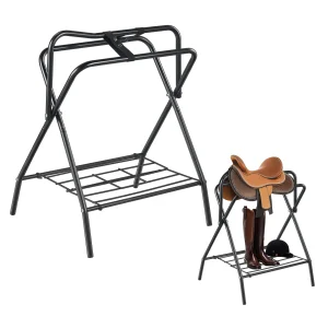 Folding Freestanding Horse Saddle Rack