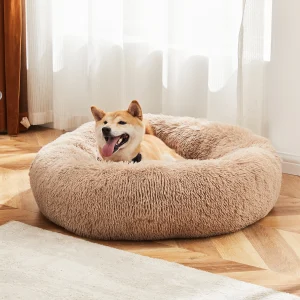 JHK Calming Plush Dog Bed