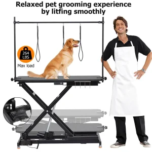 Adjustable Electric Grooming Table