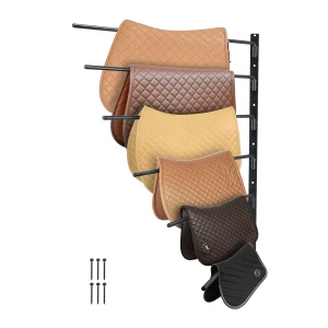 SucceBuy Swing-Out Wall Saddle Rack