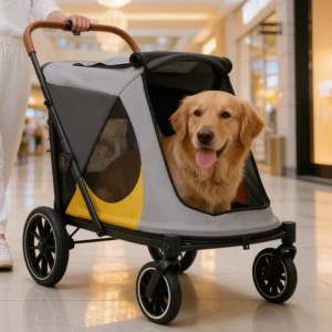 Foldable Dog Travel Stroller