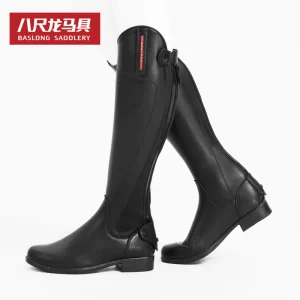 Baslong Genuine Leather Riding Boots